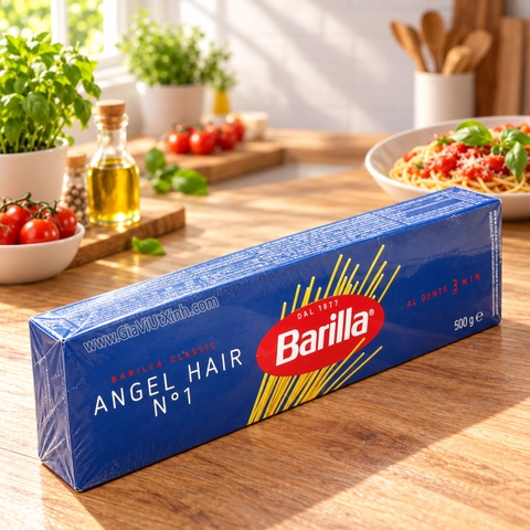 MÌ Ý BARILLA ANGEL HAIR SỢI NHỎ SỐ 1 500G – ANGEL HAIR PASTA NO.1