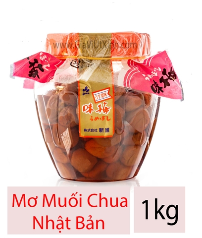 MƠ MUỐI CHUA NHẬT BẢN 1KG - JAPAN UMEBOSHI - JAPAN PICKLED PLUMS
