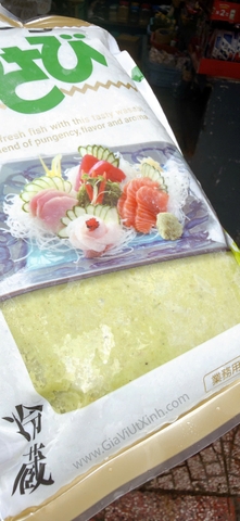 MÙ TẠC TƯƠI 505 NAMA WASABI KANEKU 750G - WASABI NHẬT BẢN ĂN SUSHI SASHIMI