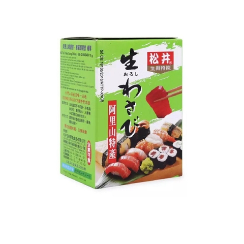 MÙ TẠT GÓI S&G 10G (10 GÓI/HỘP) - WASABI (10-PACK)