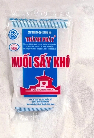 MUỐI SẤY KHÔ THÀNH PHÁT 500G