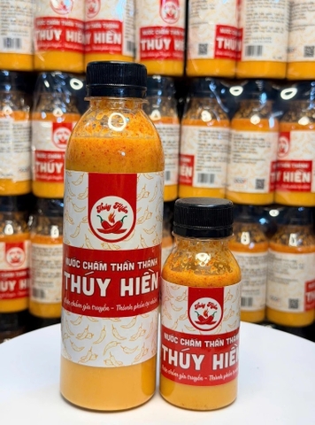 NƯỚC CHẤM THẦN THÁNH THUÝ HIỀN 160G - 450G -  NƯỚC CHẤM ỚT ĐỎ