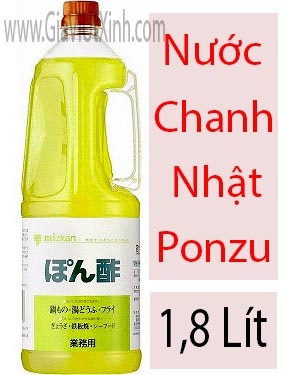 NƯỚC CHANH NHẬT BẢN PONZU 1,8 LÍT