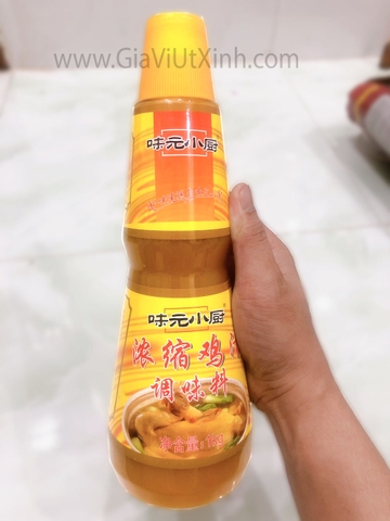 NƯỚC CỐT GÀ CÔ ĐẶC THƯỢNG HẠNG WEIYUAN 1KG - CHICKEN LIQUID CONCENTRATE - CHICKEN STOCK