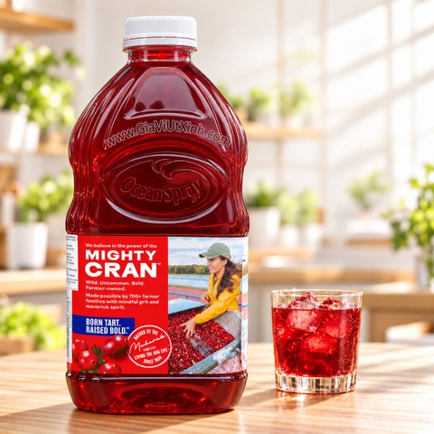 NƯỚC ÉP NAM VIỆT QUẤT OCEAN SPRAY 1.89 LÍT – THE ORIGINAL CRANBERRY JUICE COCKTAIL