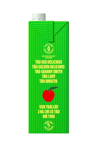 NƯỚC ÉP TÁO RUỘT GIÒN VINAMILK 1L