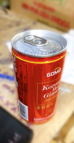 NƯỚC HỒNG SÂM GOMO HÀN QUỐC 175ML - KOREAN RED GINSENG GOLD DRINK