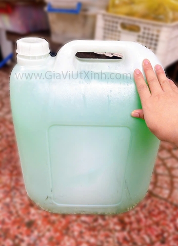 NƯỚC LAU SÀN HƯƠNG CHANH SẢ 30 LÍT - LEMONGRASS-SCENTED FLOOR CLEANER - NƯỚC LAU SÀN CAN TO
