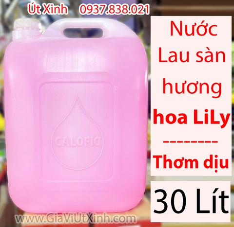 NƯỚC LAU SÀN HƯƠNG HOA LILY CAN TO 30 LÍT - LILY−SCENTED FLOOR CLEANER