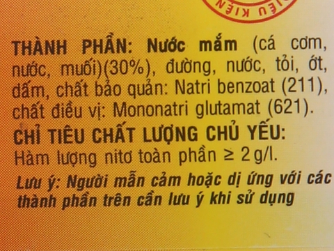NƯỚC MẮM PHA SẴN CHOLIMEX 290ML - CHILI GARLIC FISH SAUCE