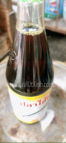 NƯỚC MẮM CÁ CƠM THÁI LAN 725ML - THAILAND FISH SAUCE NAM PLA