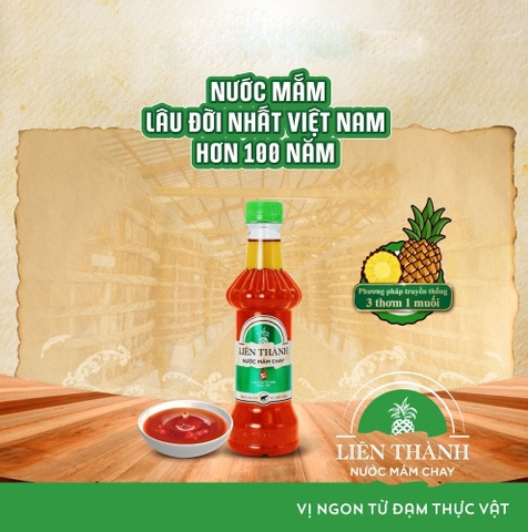 NƯỚC MẮM CHAY LIÊN THÀNH 300ML (5 ĐỘ ĐẠM)