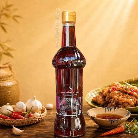 NƯỚC MẮM LIÊN THÀNH NHÃN NGỌC 500ML - 40 ĐỘ ĐẠM, 60% CỐT NHĨ