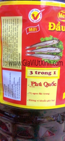 NƯỚC MẮM MEKONG ĐẦU BẾP ĐẠI TIẾT KIỆM 5 LÍT - MEKONG FISH SAUCE