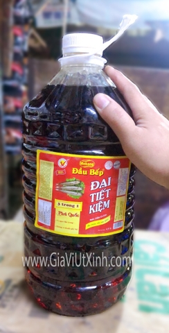 NƯỚC MẮM MEKONG ĐẦU BẾP ĐẠI TIẾT KIỆM 5 LÍT - MEKONG FISH SAUCE