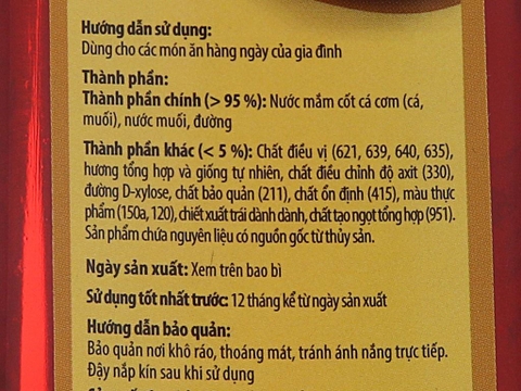 NƯỚC MẮM NAM NGƯ NHÃN VÀNG 650ML