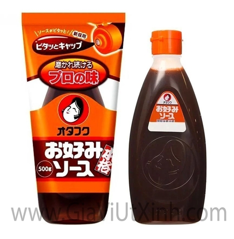 NƯỚC SỐT OKONOMI OTAFUKU 500G - SỐT LÀM BÁNH XÈO NHẬT BẢN + TAKOYAKI