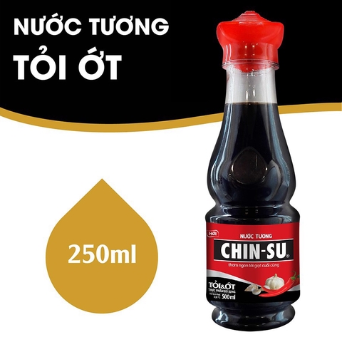 NƯỚC TƯƠNG TỎI ỚT CHINSU 250ML