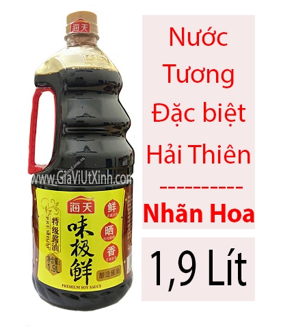 NƯỚC TƯƠNG ĐẶC BIỆT HADAY 1,9 LÍT - HADAY PREMIUM SOY SAUCE