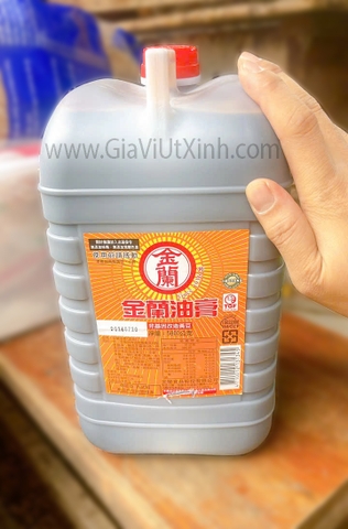 NƯỚC TƯƠNG ĐẶC KIM LAN 5 LÍT - HẮC XÌ DẦU KIM LAN