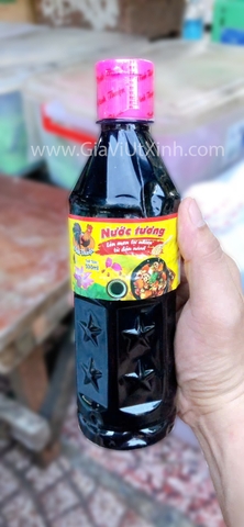 NƯỚC TƯƠNG ĐẬU NÀNH CON GÀ VĨNH THUẬN 500ML - VINH THUAN SOY SAUCE - NƯỚC TƯƠNG GIÁ RẺ TỪ THIỆN