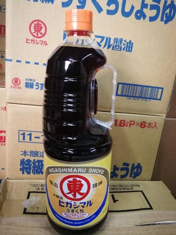 NƯỚC TƯƠNG HIGASHIMARU SHOYU 1,8 LÍT - NƯỚC TƯƠNG NHẬT BẢN (LẠT)