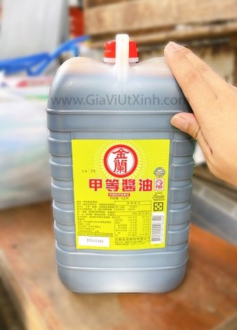 NƯỚC TƯƠNG KIM LAN 5 LÍT - KIM LAN MILD SOY SAUCE 5 LITERS