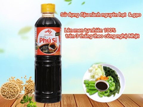 NƯỚC TƯƠNG PHÚ SĨ AJINOMOTO 500ML