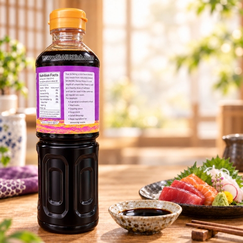 NƯỚC TƯƠNG TƯƠI YAMAMORI NAMA SHOYU 500ML - XÌ DẦU NHẬT BẢN