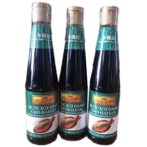 NƯỚC XỐT DÀNH CHO HẢI SẢN LEE KUM KEE 410ML - HẤP CÁ - SEASONED SAUCE FOR SEAFOOD