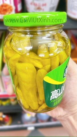 ỚT TRÁI NGÂM VÂN NAM TRUNG QUỐC 350G - JIXIANGJU CHINESE PICKLED CHILI PEPPERS