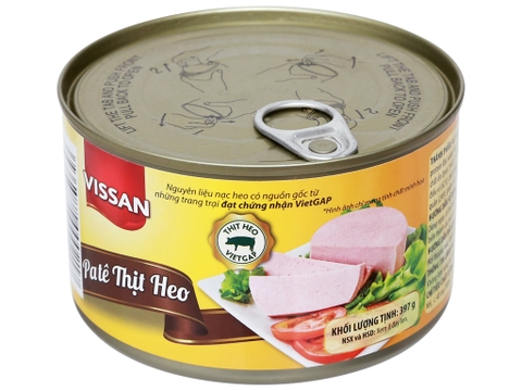 PATE THỊT HEO VISSAN 397G