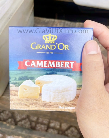 PHÔ MAI CAMEMBERT GRAND'OR 125G - GRAND'OR CAMEMBERT CHEESE - PHÔ MAI HÀ LAN