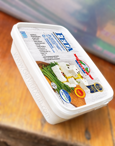 PHÔ MAI FETA LYTRAS 180G - PHÔ MAI SỮA CỪU HY LẠP NGÂM NƯỚC MUỐI