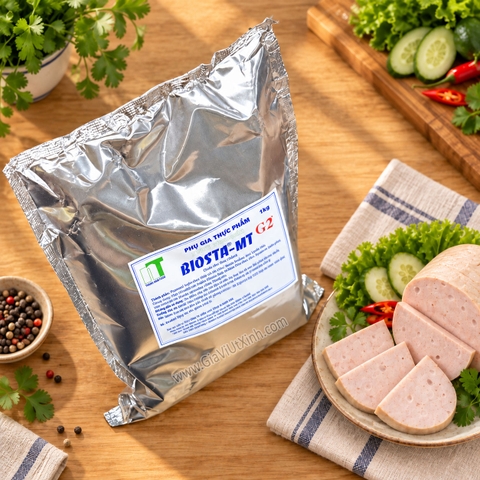 PHỤ GIA GIÒN DAI NTT BIOSTA-MT G2 1KG - LÀM GIÒ CHẢ, NEM CHUA
