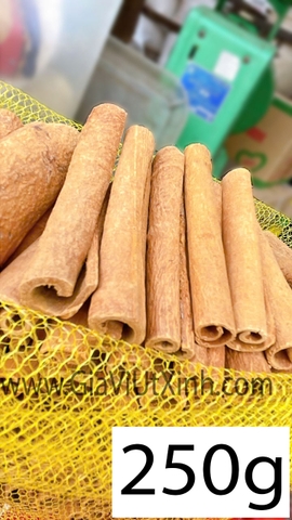QUẾ THANH CẠO VỎ 100G -250G -500G - QUẾ ỐNG ĐIẾU CAO CẤP - CINNAMON STICKS