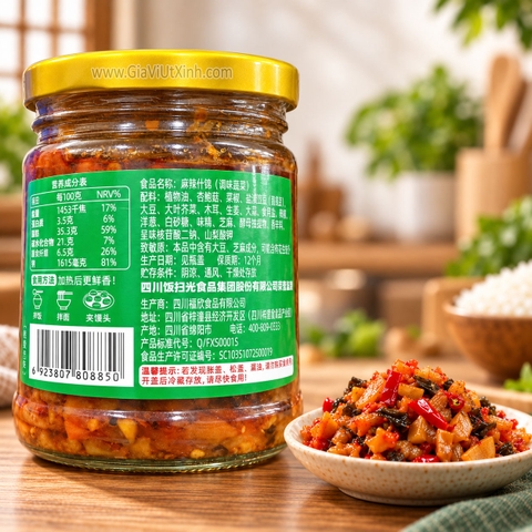 RAU CỦ THẬP CẨM CAY TÊ FAN SAO GUANG 280G