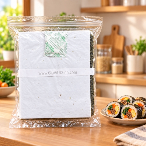 RONG BIỂN SUSHI TAKAOKAYA 50 LÁ 150G – NORI CUỘN SUSHI, KIMBAP