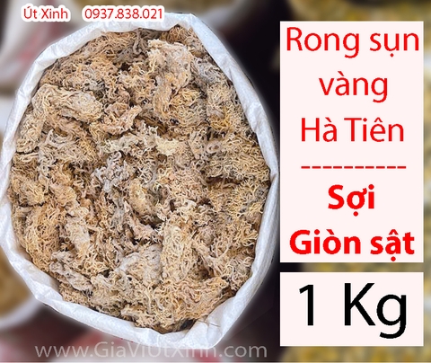 RONG SỤN VÀNG HÀ TIÊN 500G - 1KG - SỢI GIÒN SẬT, TỰ NHIÊN