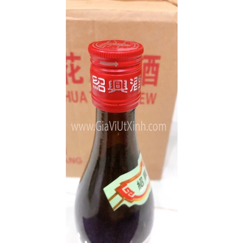 RƯỢU HOA TIÊU WANG-FU THIỆU HƯNG 640ML