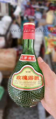 RƯỢU NẤU ĂN MAI QUẾ LỘ BẦU THIÊN TÂN 500ML - MEI GUI LU JIU