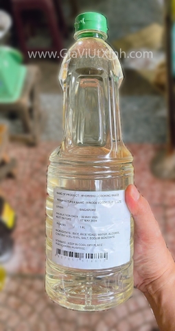 RƯỢU NẤU ĂN MẶN (CÓ MUỐI) SAKE RYORISHU 1,8 LÍT - KING JOZO (HINODE FOODS)