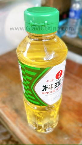 RƯỢU NẤU ĂN MẶN COOKING SAKE 500ML - RƯỢU NHẬT HINODE RYORISHU