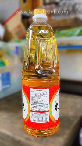 RƯỢU NẤU ĂN NGỌT NHẬT BẢN HON MIRIN 1,8 LÍT - HINODE TOKYO