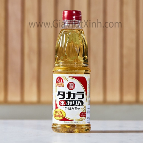 RƯỢU NẤU ĂN NGỌT NHẬT BẢN - MIRIN FU 600ML