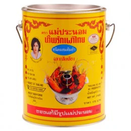 SA TẾ LẨU THÁI TOM YUM PASTE HIỆU MAE PRANOM 900G - 3KG - CHILLI IN OIL FOR TOM YUM