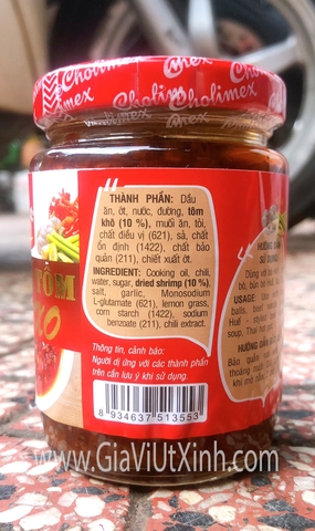 SA TẾ TÔM XO CHOLIMEX 170G - CHOLIMEX XO SHRIMP SATAY