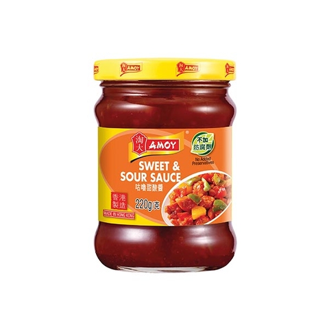 SỐT CHUA NGỌT AMOY 220G - AMOY SWEET & SOUR SAUCE