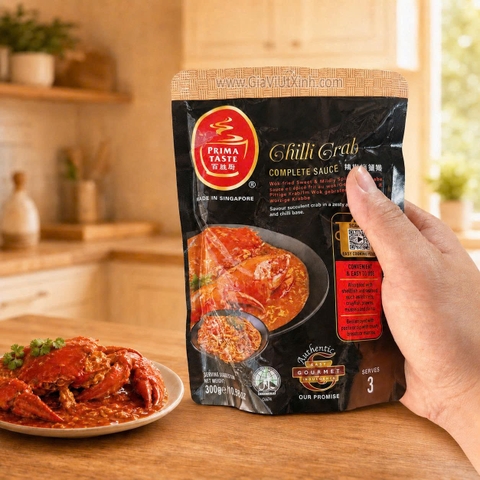 SỐT CUA ỚT SINGAPORE PRIMA TASTE CHILLI CRAB 300G