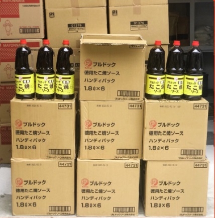 SỐT RAU QUẢ NHẬT BẢN USUTA SAUCE 1,8 LÍT - JAPAN BULLDOG WORCESTERSHIRE (USUTA) SAUCE 1.8L